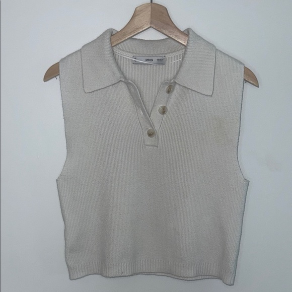 Mango Cream Muscle Tee - Picture 3 of 5